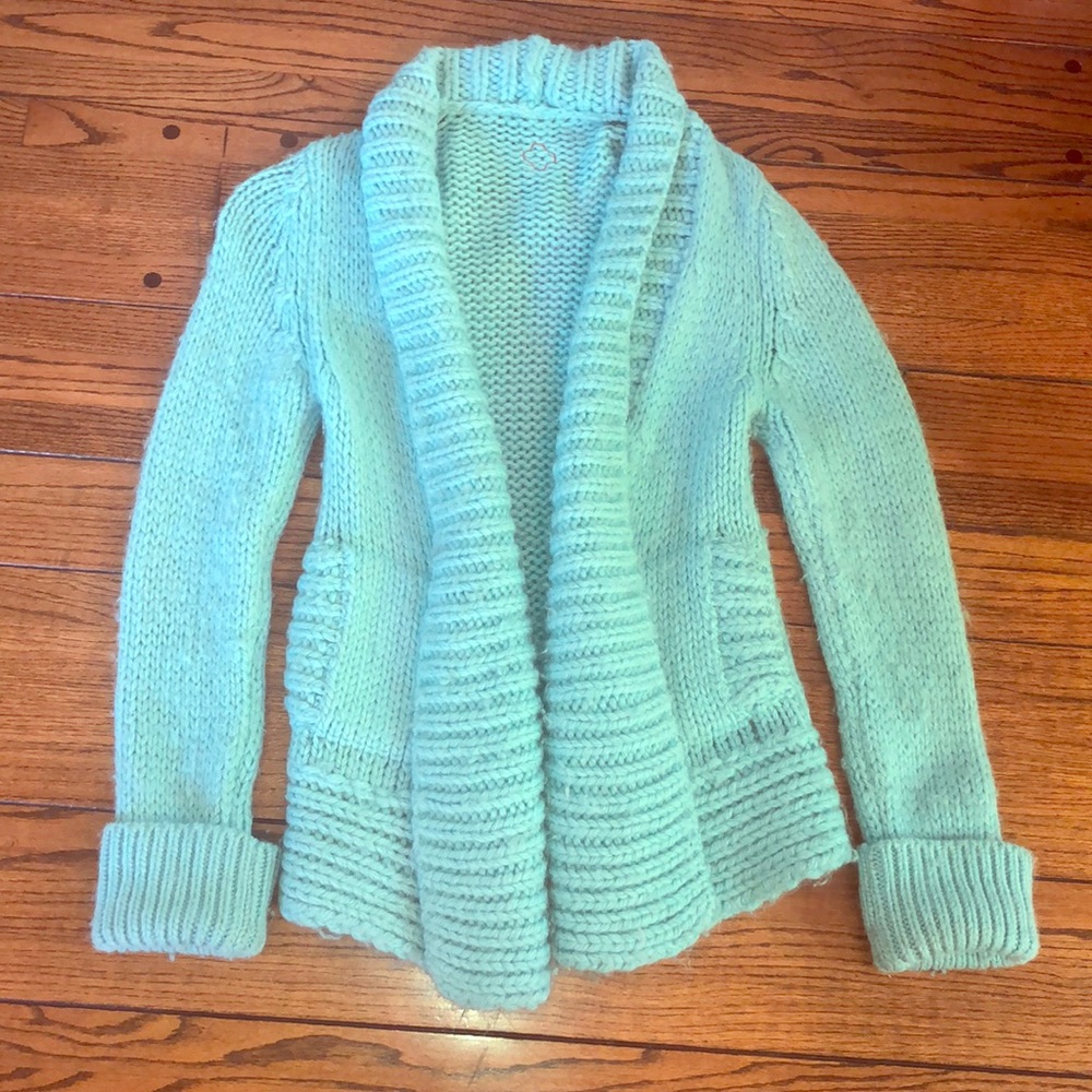 A F Vandevorst Sky Blue Cardigan